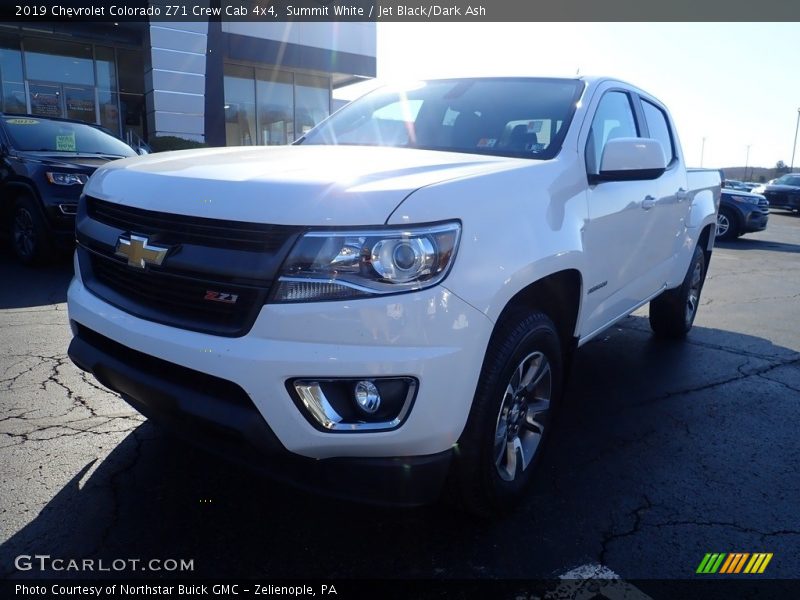 Summit White / Jet Black/Dark Ash 2019 Chevrolet Colorado Z71 Crew Cab 4x4