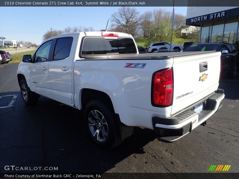 Summit White / Jet Black/Dark Ash 2019 Chevrolet Colorado Z71 Crew Cab 4x4