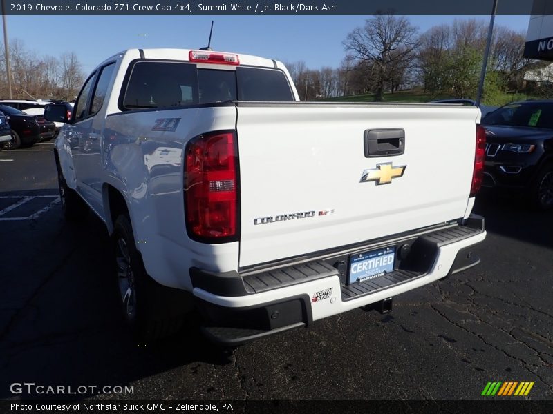 Summit White / Jet Black/Dark Ash 2019 Chevrolet Colorado Z71 Crew Cab 4x4