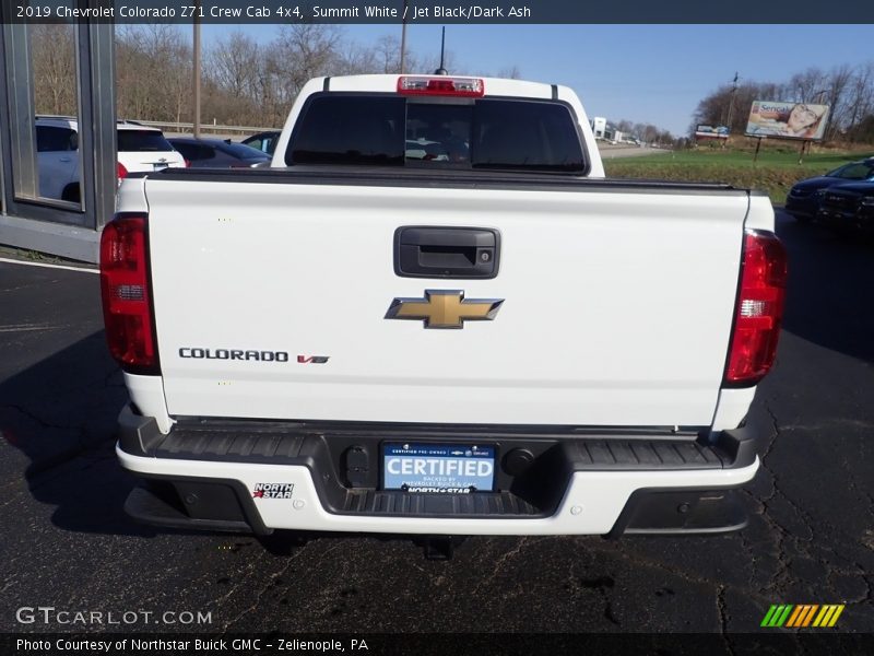 Summit White / Jet Black/Dark Ash 2019 Chevrolet Colorado Z71 Crew Cab 4x4