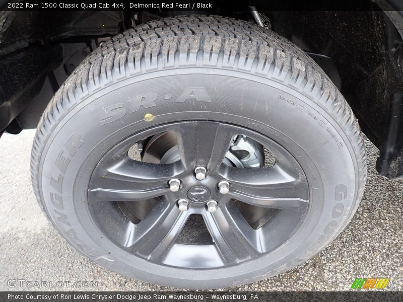 Delmonico Red Pearl / Black 2022 Ram 1500 Classic Quad Cab 4x4