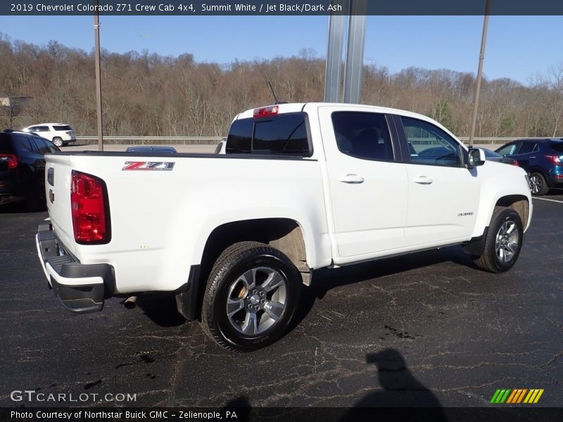 Summit White / Jet Black/Dark Ash 2019 Chevrolet Colorado Z71 Crew Cab 4x4