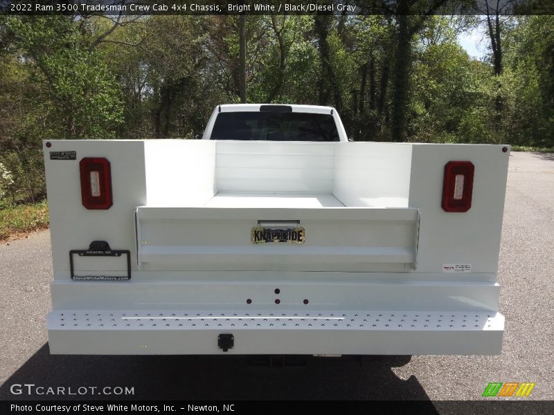 Bright White / Black/Diesel Gray 2022 Ram 3500 Tradesman Crew Cab 4x4 Chassis