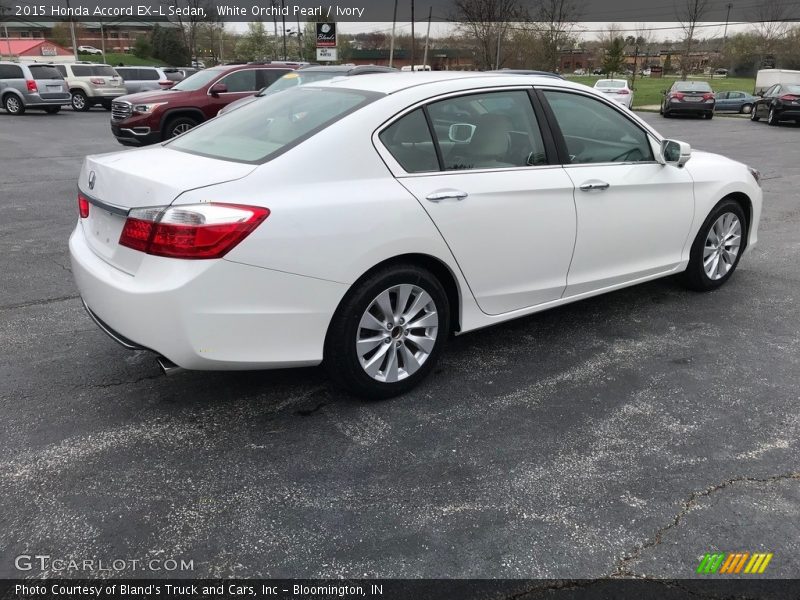 White Orchid Pearl / Ivory 2015 Honda Accord EX-L Sedan