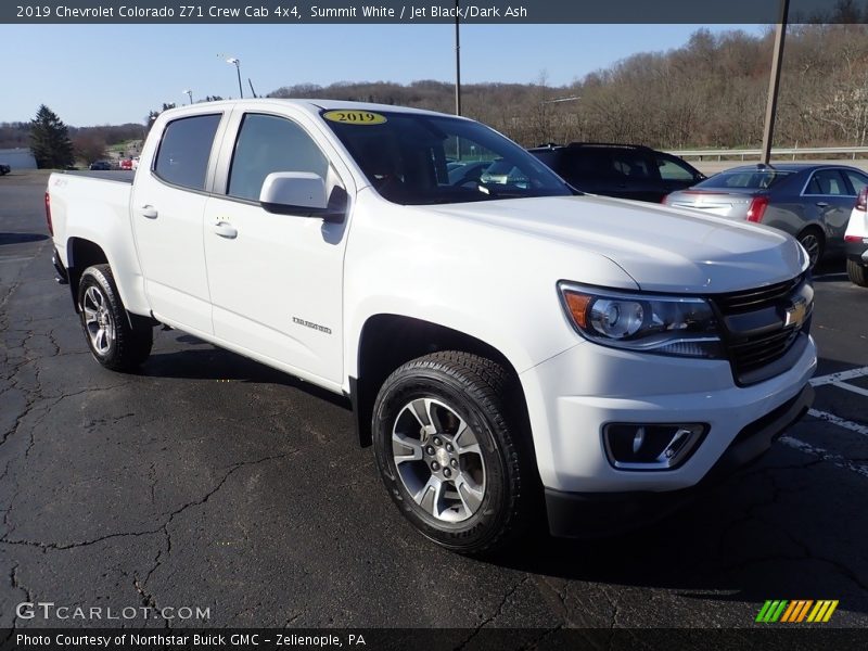 Summit White / Jet Black/Dark Ash 2019 Chevrolet Colorado Z71 Crew Cab 4x4