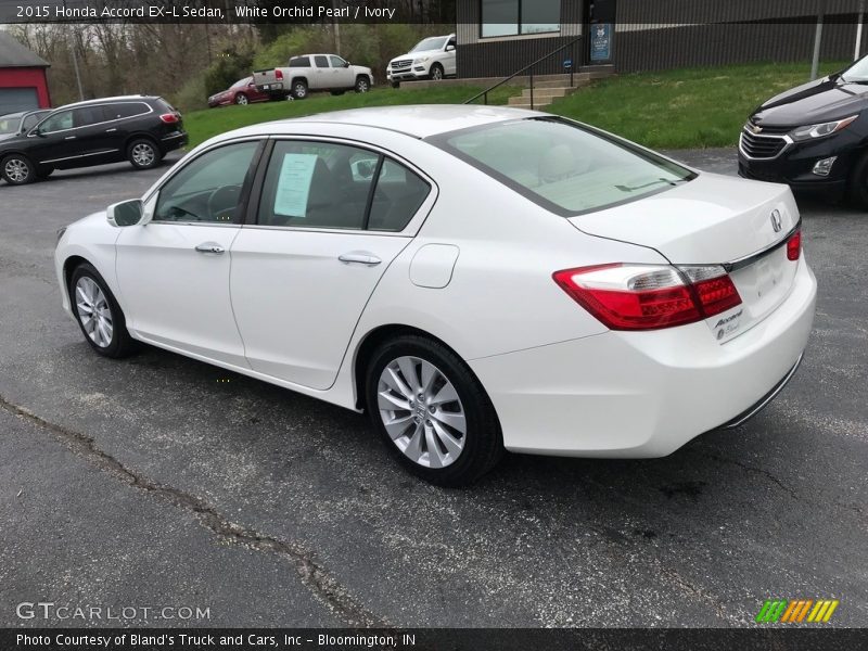 White Orchid Pearl / Ivory 2015 Honda Accord EX-L Sedan