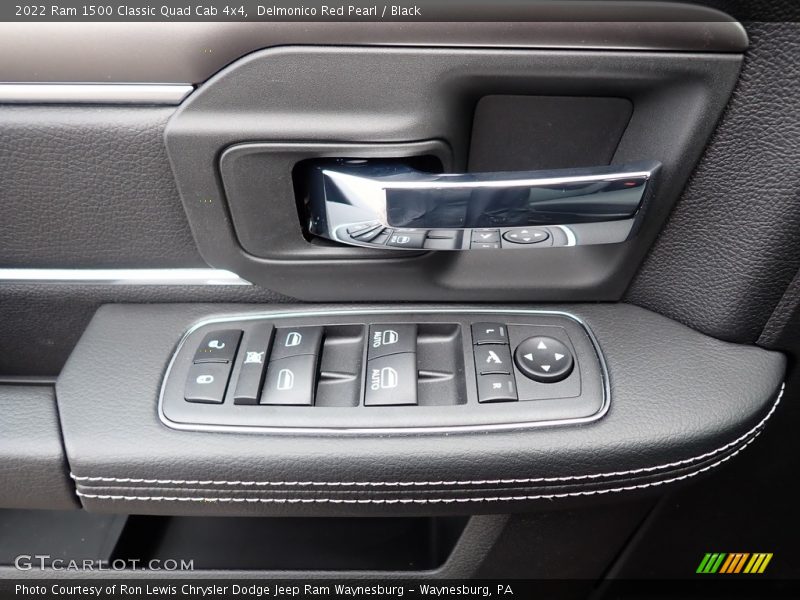 Delmonico Red Pearl / Black 2022 Ram 1500 Classic Quad Cab 4x4