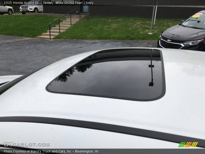 White Orchid Pearl / Ivory 2015 Honda Accord EX-L Sedan