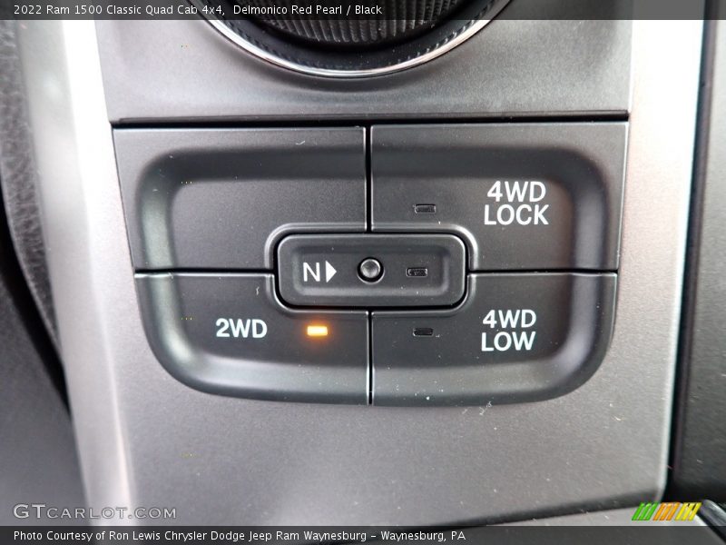Delmonico Red Pearl / Black 2022 Ram 1500 Classic Quad Cab 4x4