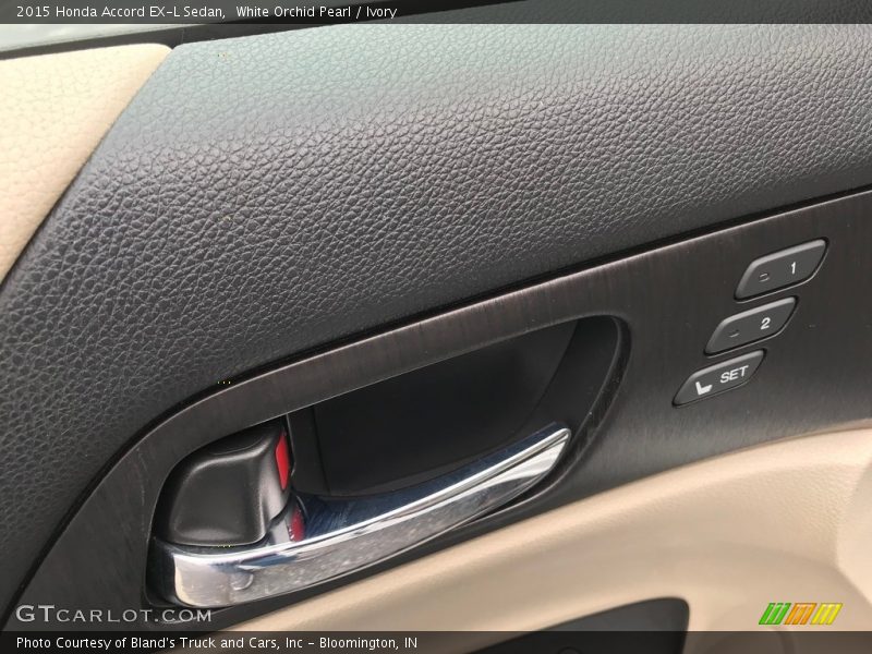 White Orchid Pearl / Ivory 2015 Honda Accord EX-L Sedan