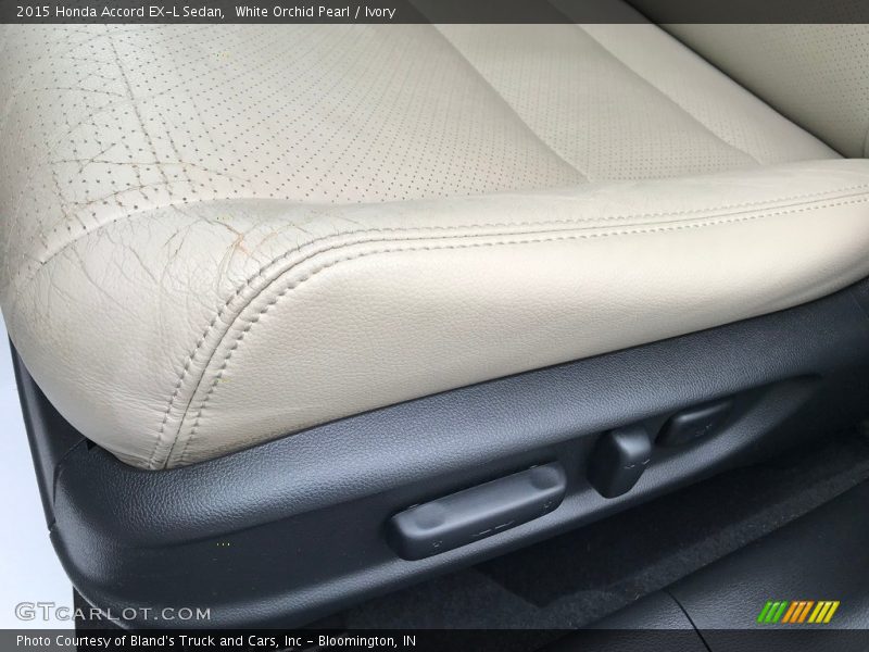 White Orchid Pearl / Ivory 2015 Honda Accord EX-L Sedan