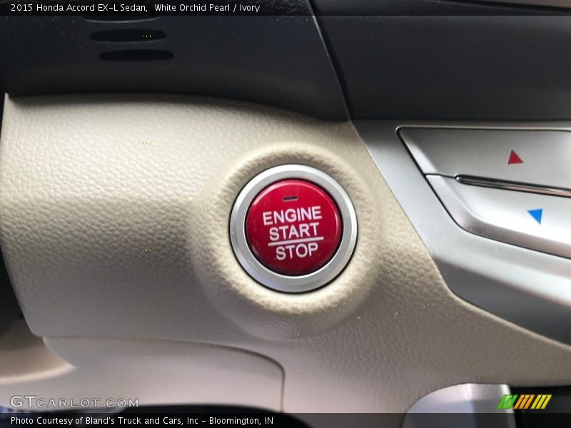 White Orchid Pearl / Ivory 2015 Honda Accord EX-L Sedan