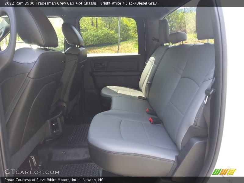 Bright White / Black/Diesel Gray 2022 Ram 3500 Tradesman Crew Cab 4x4 Chassis