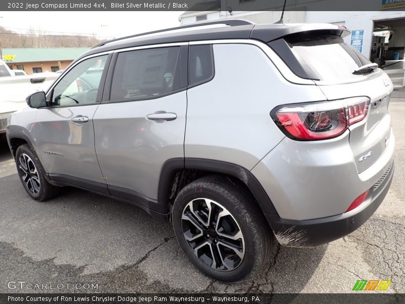 Billet Silver Metallic / Black 2022 Jeep Compass Limited 4x4