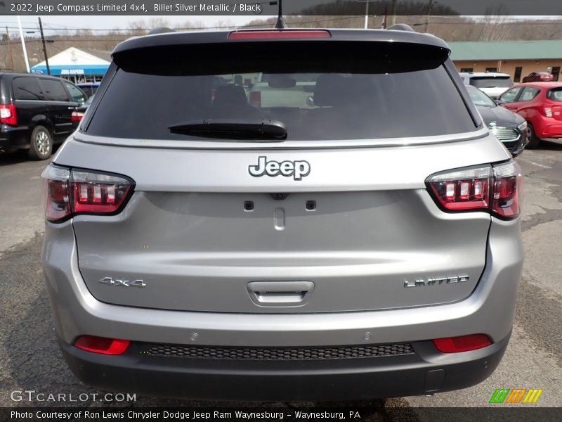 Billet Silver Metallic / Black 2022 Jeep Compass Limited 4x4
