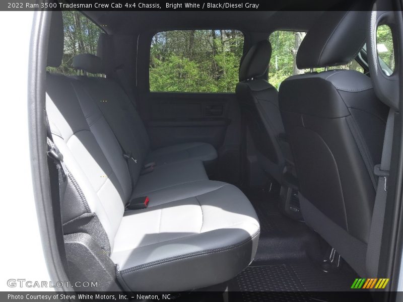 Bright White / Black/Diesel Gray 2022 Ram 3500 Tradesman Crew Cab 4x4 Chassis