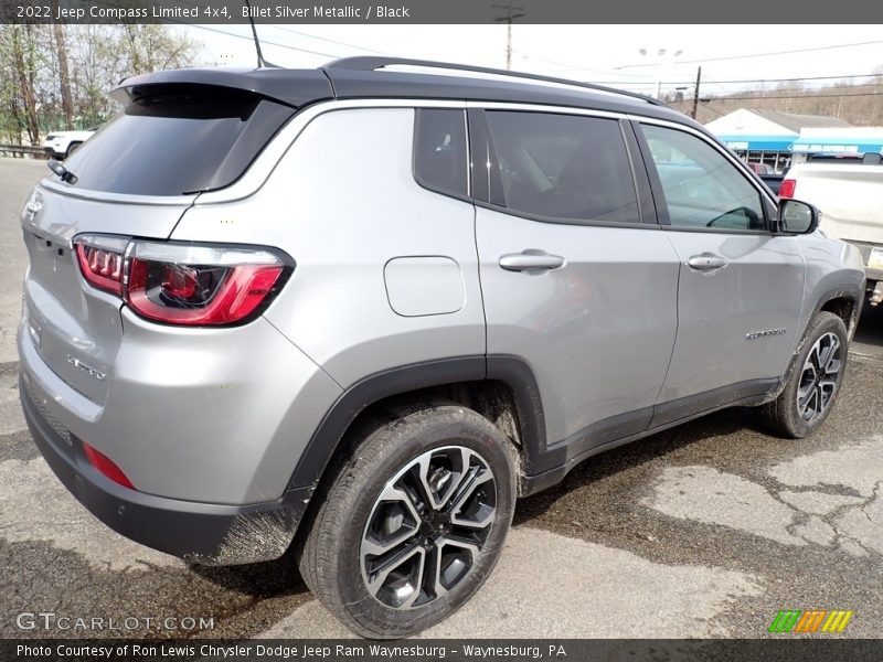 Billet Silver Metallic / Black 2022 Jeep Compass Limited 4x4