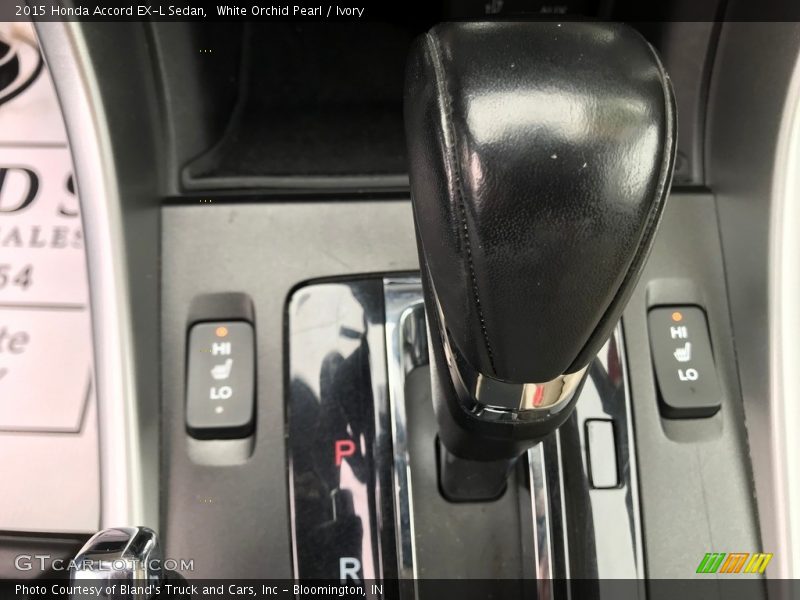 White Orchid Pearl / Ivory 2015 Honda Accord EX-L Sedan