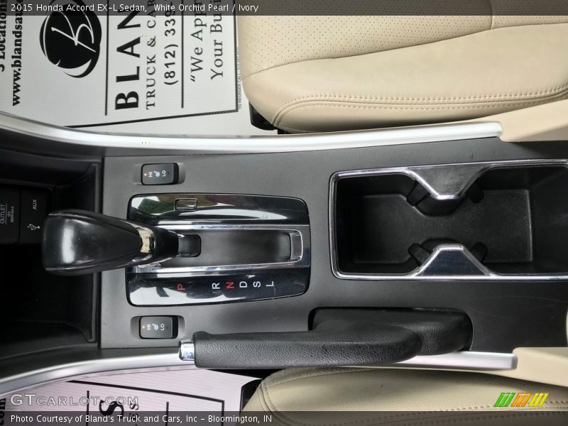 White Orchid Pearl / Ivory 2015 Honda Accord EX-L Sedan