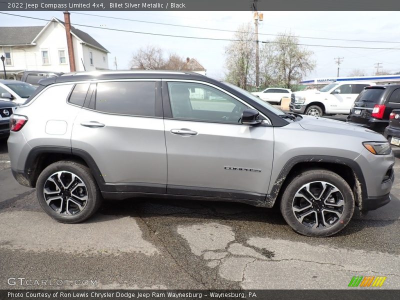 Billet Silver Metallic / Black 2022 Jeep Compass Limited 4x4