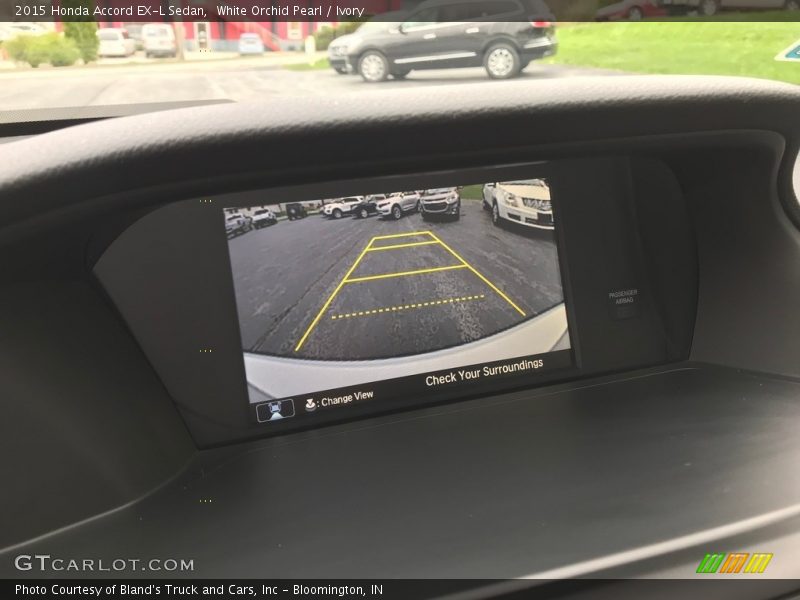 White Orchid Pearl / Ivory 2015 Honda Accord EX-L Sedan