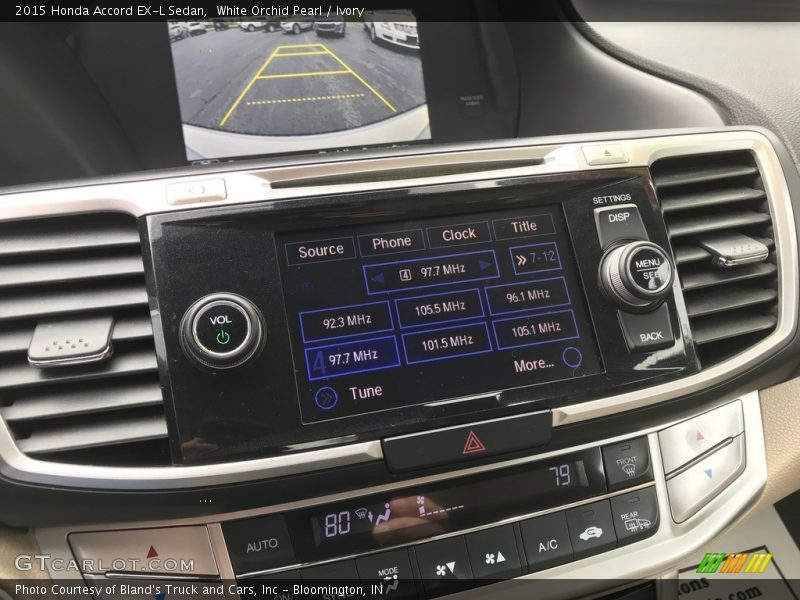 White Orchid Pearl / Ivory 2015 Honda Accord EX-L Sedan