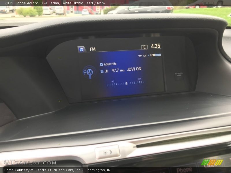 White Orchid Pearl / Ivory 2015 Honda Accord EX-L Sedan