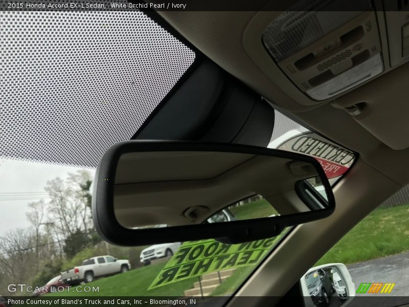 White Orchid Pearl / Ivory 2015 Honda Accord EX-L Sedan