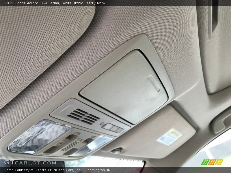 White Orchid Pearl / Ivory 2015 Honda Accord EX-L Sedan