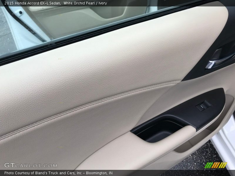 White Orchid Pearl / Ivory 2015 Honda Accord EX-L Sedan