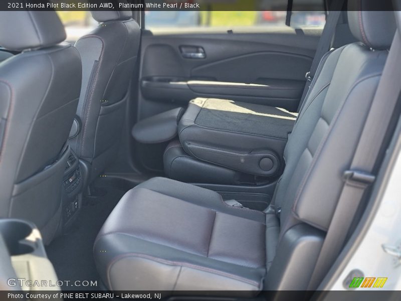 Rear Seat of 2021 Pilot Black Edition AWD