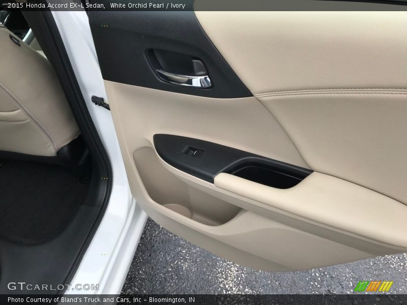 White Orchid Pearl / Ivory 2015 Honda Accord EX-L Sedan