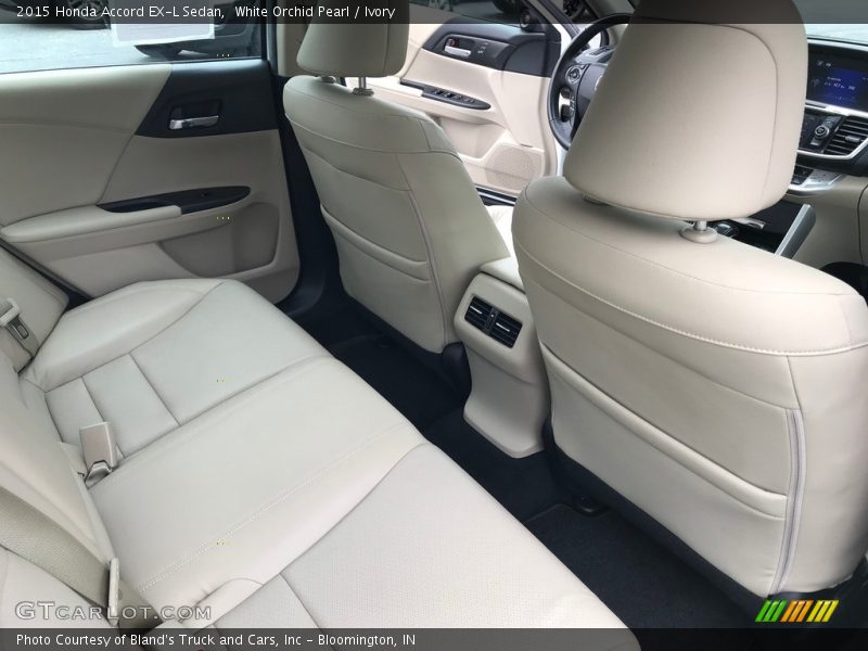 White Orchid Pearl / Ivory 2015 Honda Accord EX-L Sedan