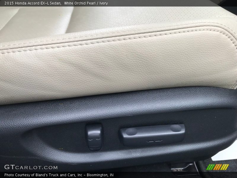White Orchid Pearl / Ivory 2015 Honda Accord EX-L Sedan