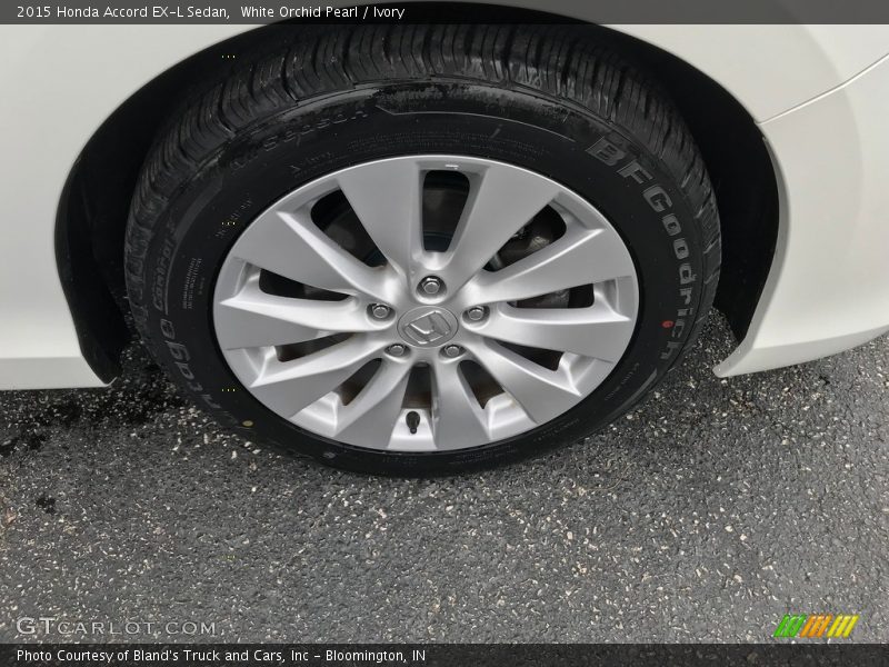 White Orchid Pearl / Ivory 2015 Honda Accord EX-L Sedan