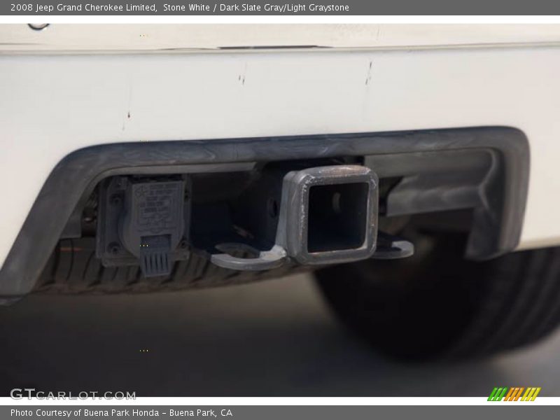 Stone White / Dark Slate Gray/Light Graystone 2008 Jeep Grand Cherokee Limited