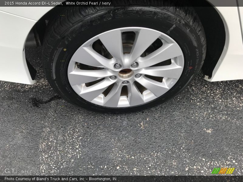 White Orchid Pearl / Ivory 2015 Honda Accord EX-L Sedan