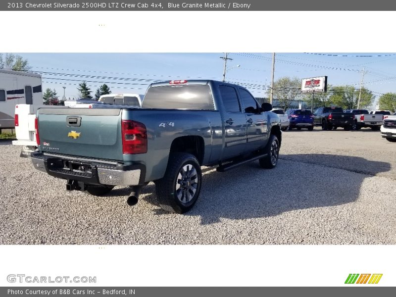 Blue Granite Metallic / Ebony 2013 Chevrolet Silverado 2500HD LTZ Crew Cab 4x4