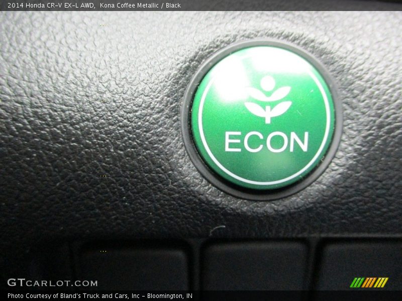 Kona Coffee Metallic / Black 2014 Honda CR-V EX-L AWD