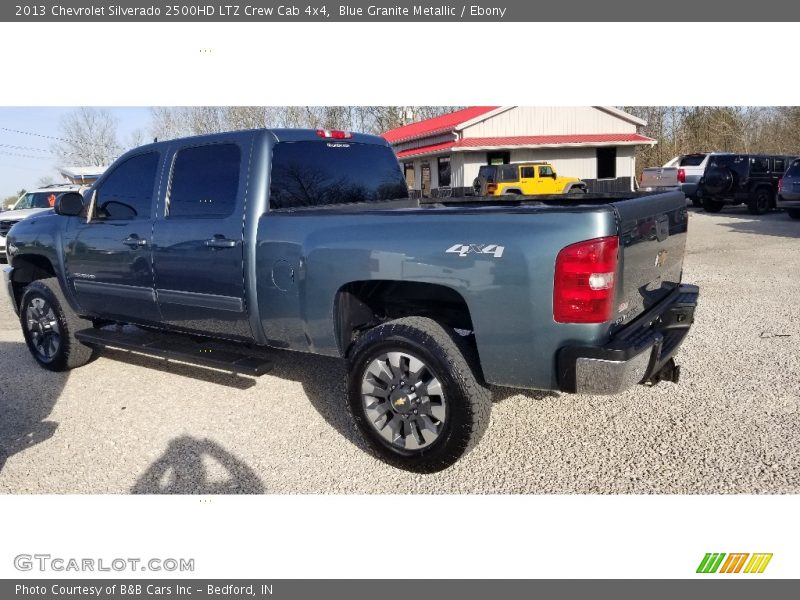 Blue Granite Metallic / Ebony 2013 Chevrolet Silverado 2500HD LTZ Crew Cab 4x4