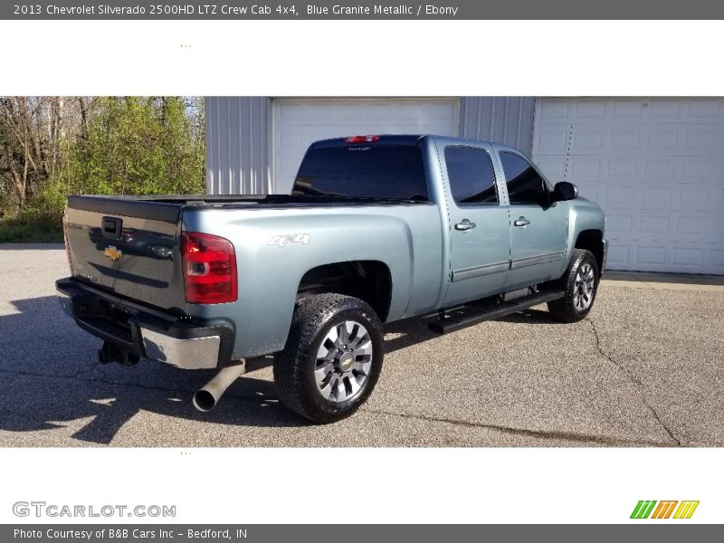 Blue Granite Metallic / Ebony 2013 Chevrolet Silverado 2500HD LTZ Crew Cab 4x4