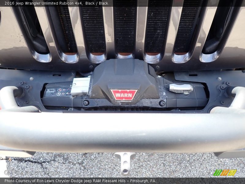 Black / Black 2016 Jeep Wrangler Unlimited Rubicon 4x4