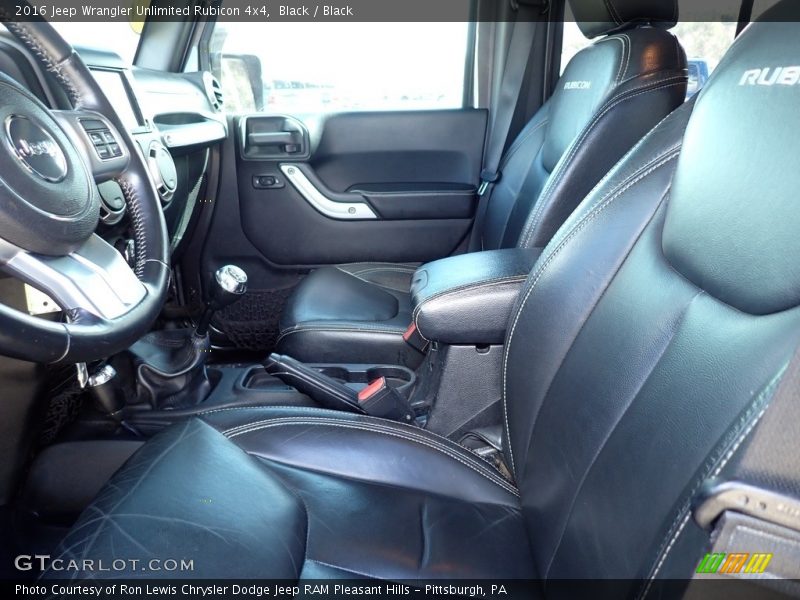 Black / Black 2016 Jeep Wrangler Unlimited Rubicon 4x4