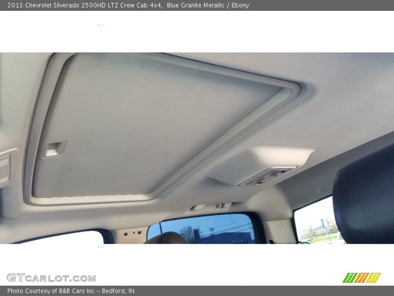 Blue Granite Metallic / Ebony 2013 Chevrolet Silverado 2500HD LTZ Crew Cab 4x4