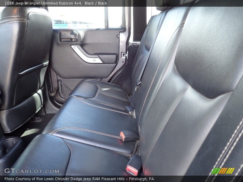 Black / Black 2016 Jeep Wrangler Unlimited Rubicon 4x4