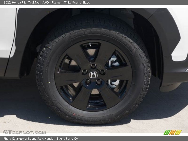 Platinum White Pearl / Black 2022 Honda Pilot TrailSport AWD