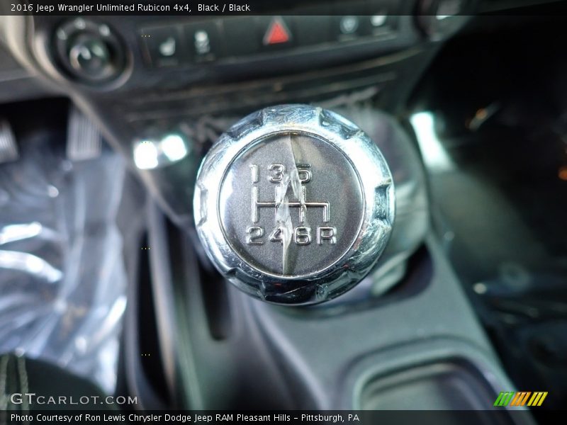 Black / Black 2016 Jeep Wrangler Unlimited Rubicon 4x4