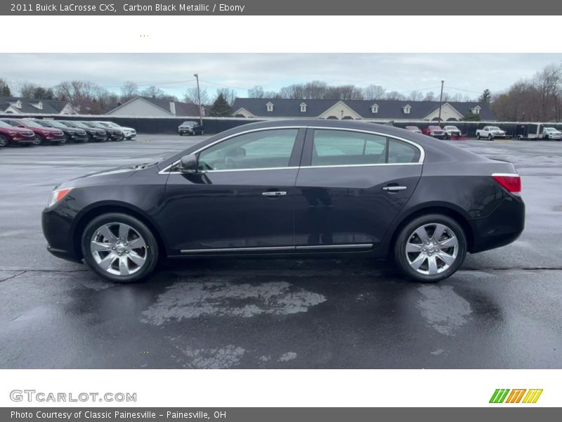 Carbon Black Metallic / Ebony 2011 Buick LaCrosse CXS