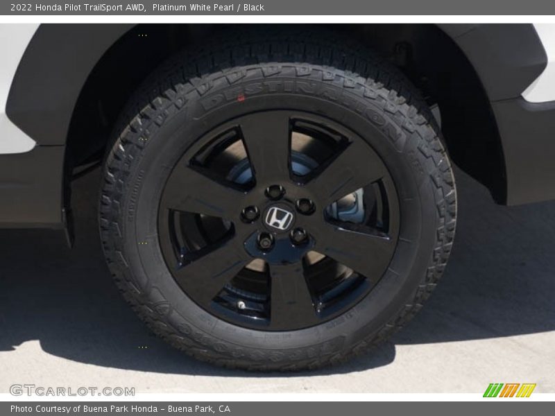 Platinum White Pearl / Black 2022 Honda Pilot TrailSport AWD