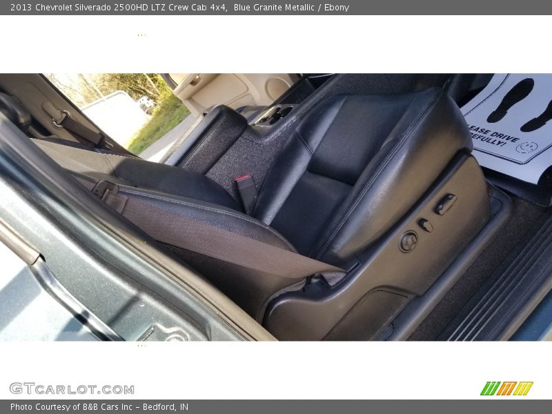 Blue Granite Metallic / Ebony 2013 Chevrolet Silverado 2500HD LTZ Crew Cab 4x4